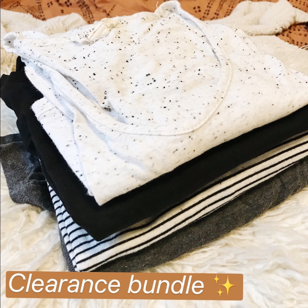 ‼️Clearance Set of 4 Basic Tees Shirt Dress Sm/Med